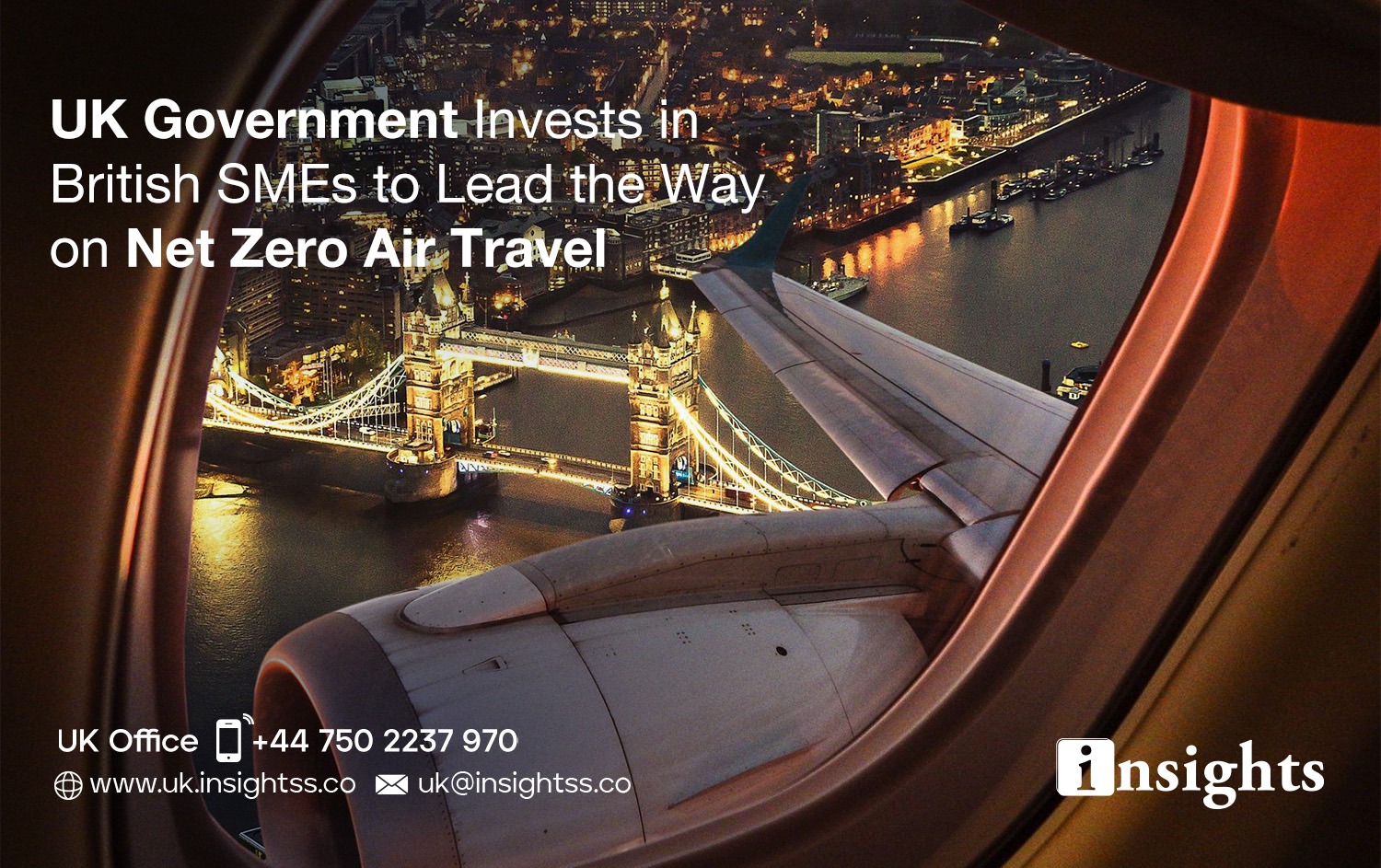 UK Government Invests in British SMEs to Lead the Way on Net Zero Air Travel
